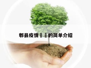 郫县疫情㊙️的简单介绍